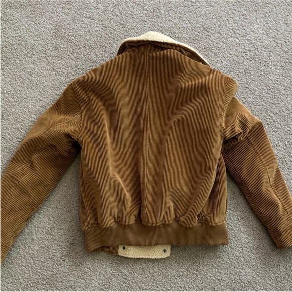 “BP- Women’s Sherpa and corduroy Pilots Jacket xxs” - Picture 4 of 4